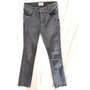 Etica High Rise Skinny Jeans Faded Black Denim Size 25 EW188247A L257